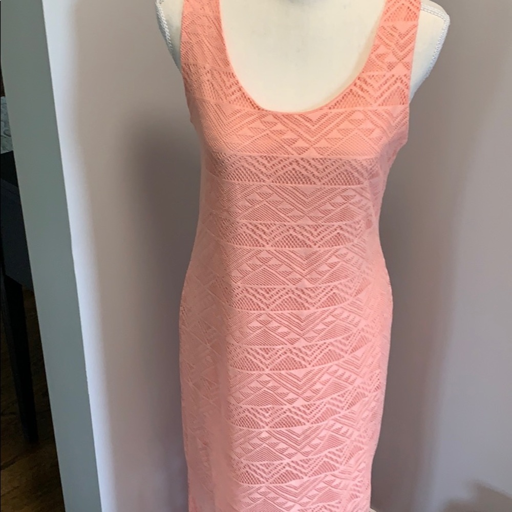 Women’s Lace Dress, Peach Color, NWT